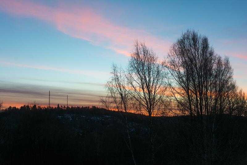 a january sunrise