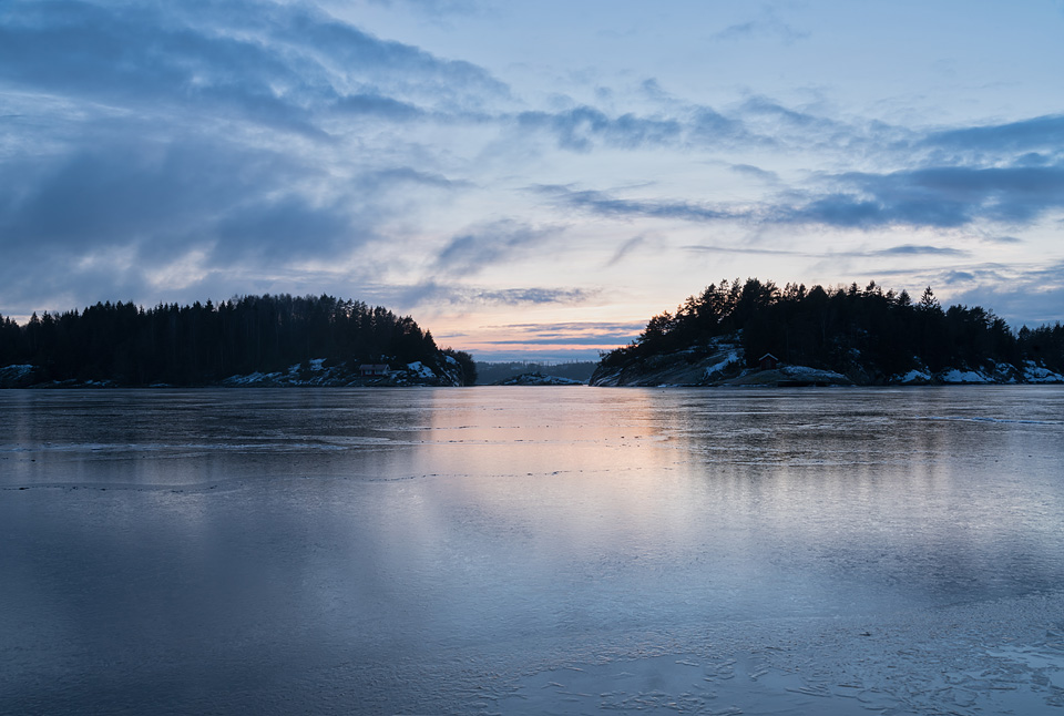 Sunset at Gårvik 2018-01-19